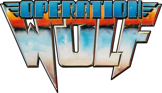 Operation Wolf logo for Amiga